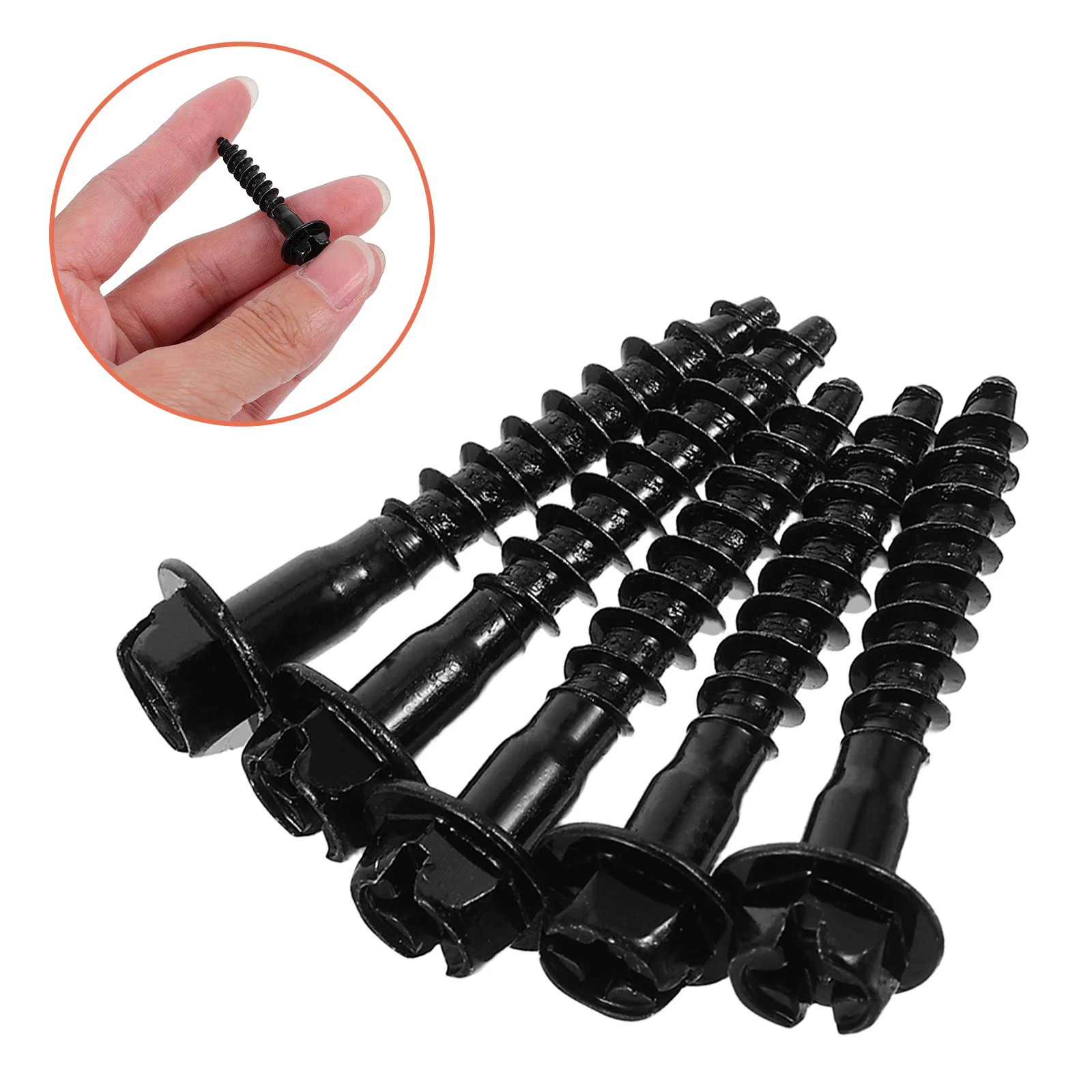 

5pcs Air Filters Box Retainer Screws Durable Metal Weather Resistant Fastener Bolts Replacement For Car Air Filter Housing