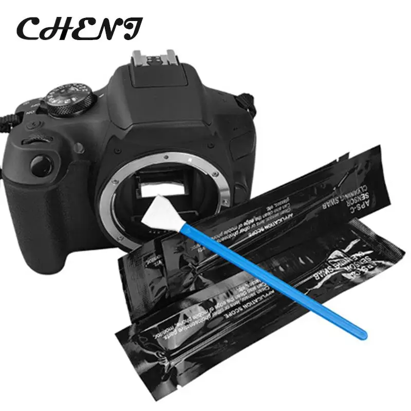 Sensor limpeza escova para câmera lente, 5pcs