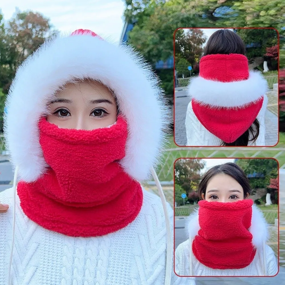 أزياء الشتاء بالاكلافا قبعة يندبروف سميكة بيني قبعة الرقبة أدفأ الدفء مقنعين قناع الوجه في الهواء الطلق