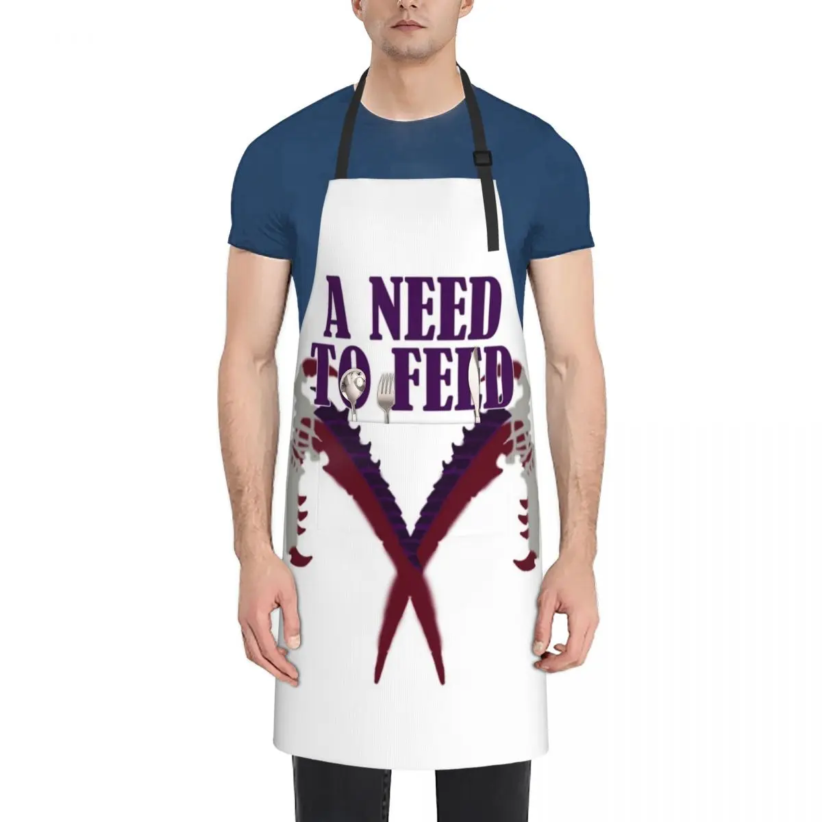 

A Need To Feed Apron For Hairdresser Chef Uniform Woman Novelties Kitchen And Home Apron