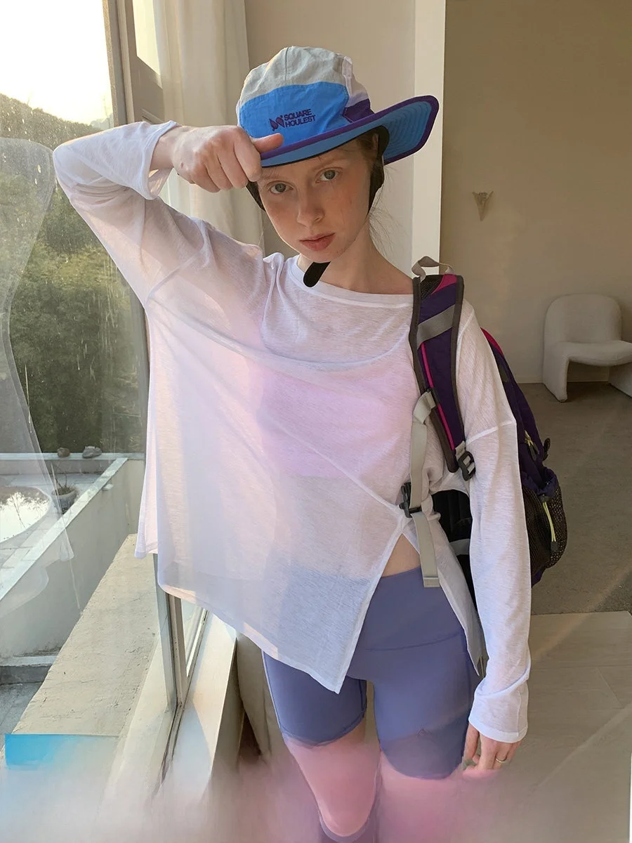 

Легкий спортивный топ для йоги и тенниса, женская повседневная одежда, круглый вырез, полиэстер, летняя мода, квадратные вырезы