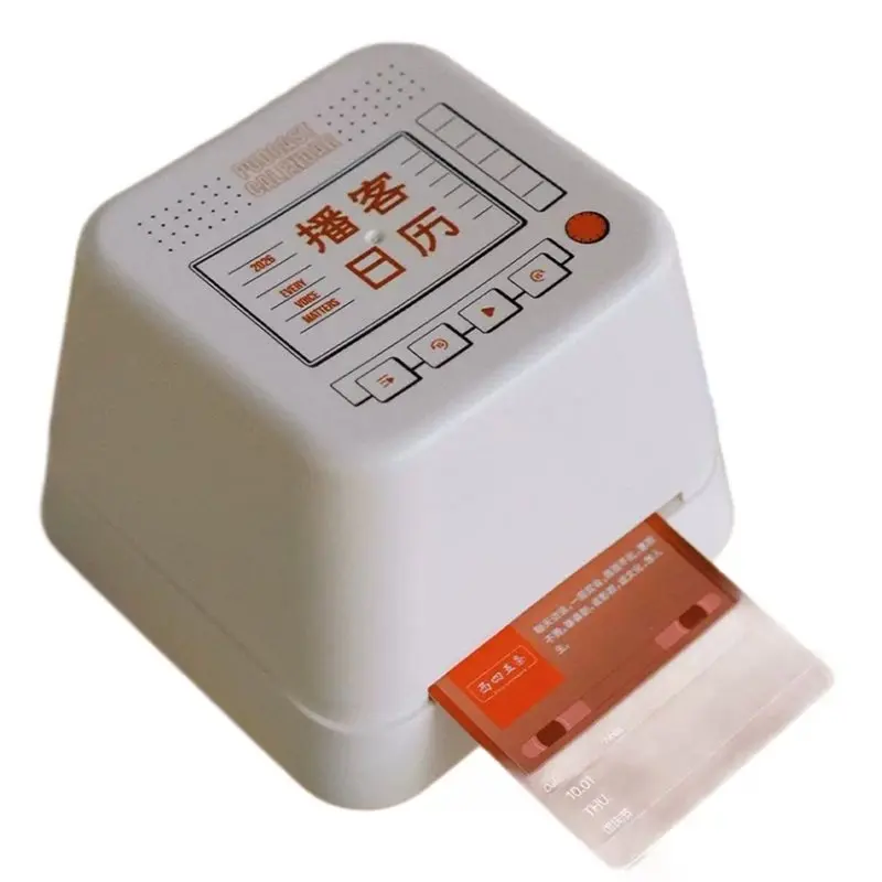 [NEW!】 For Home Decor 2026 Calendar-Desktop Decompression Tool DIY With Cards(70X70mm) Reusable Easy To Read For Home