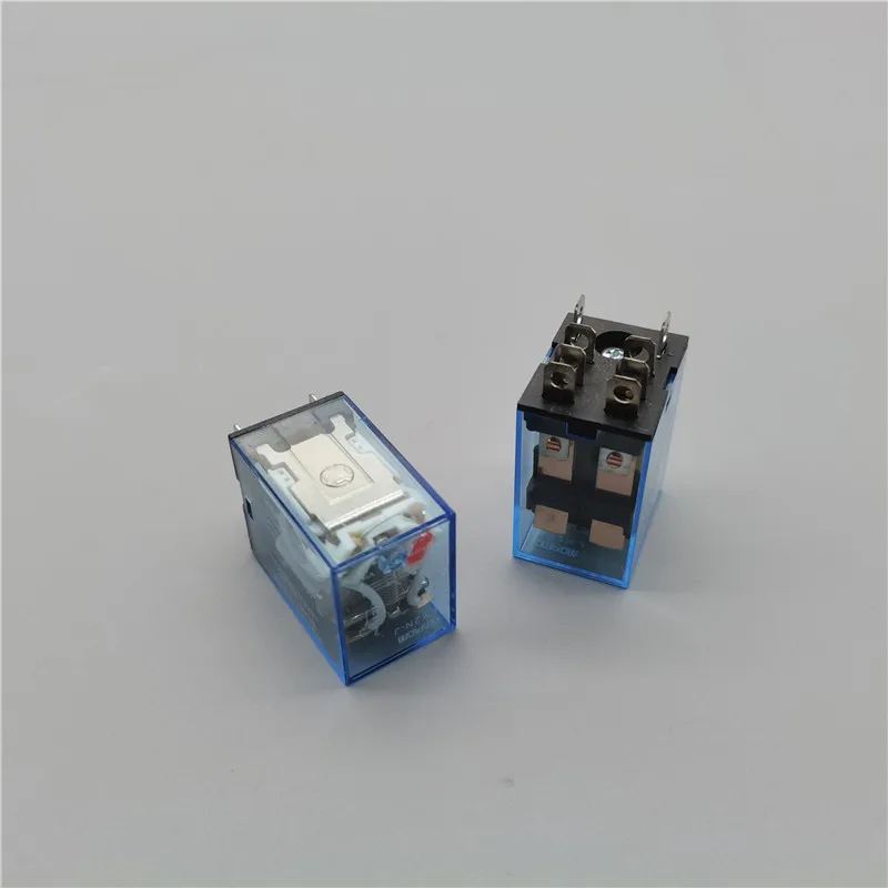 1pcs Ly2nj Hh62p Miniature Electromagnetic Relay 10A 8-pin Coil DPDT, Hhc68a-2z with Socket Base DC12V, 24V AC220V with Base