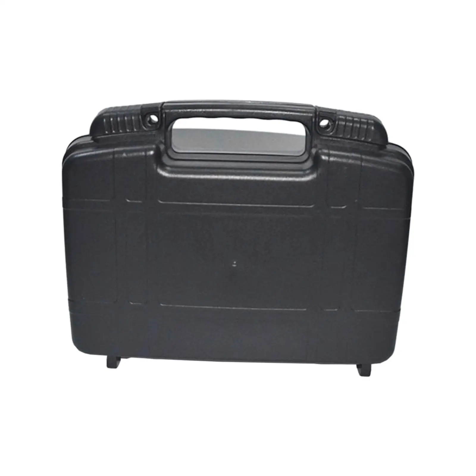 Portable Tool Box Carrying Case Sealed Empty Box Water Resistant Storage Box Black Easy to Carry for Outdoor Survival