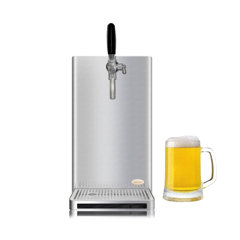 Stainless Steel Commercial Desktop Beer Kegerator Beverage Dispenser Equipment Cooler Draft Beer Machine for Bar