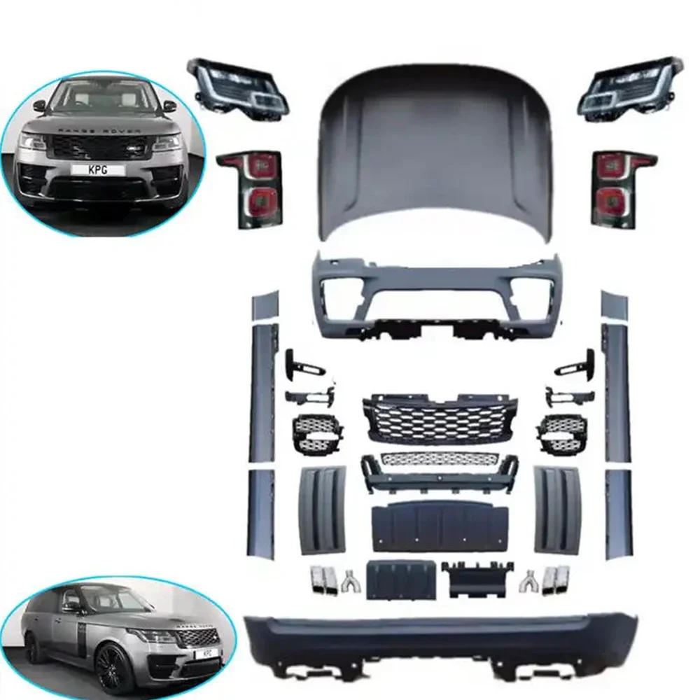 Newest Facelift Conversion Gril Body Parts L405  Kit Svo For Range Rover Vogue 2013-2017 Upgrade to 2018-2021