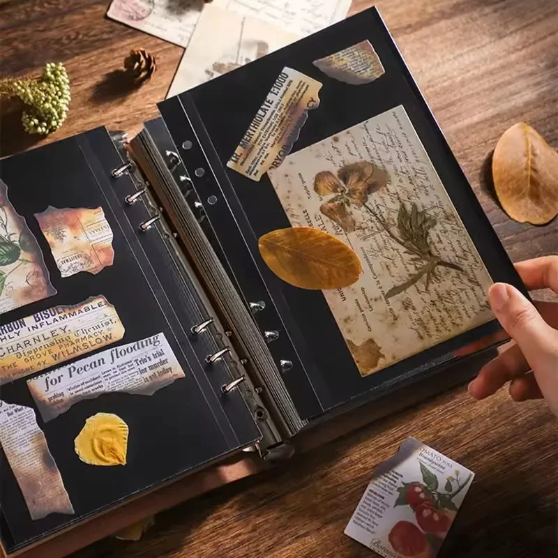 Leather Photo Album Scrapbook Travel Photo Albums Writable Inner Page Family Graduation Wedding Picture Album Notebook Gifts