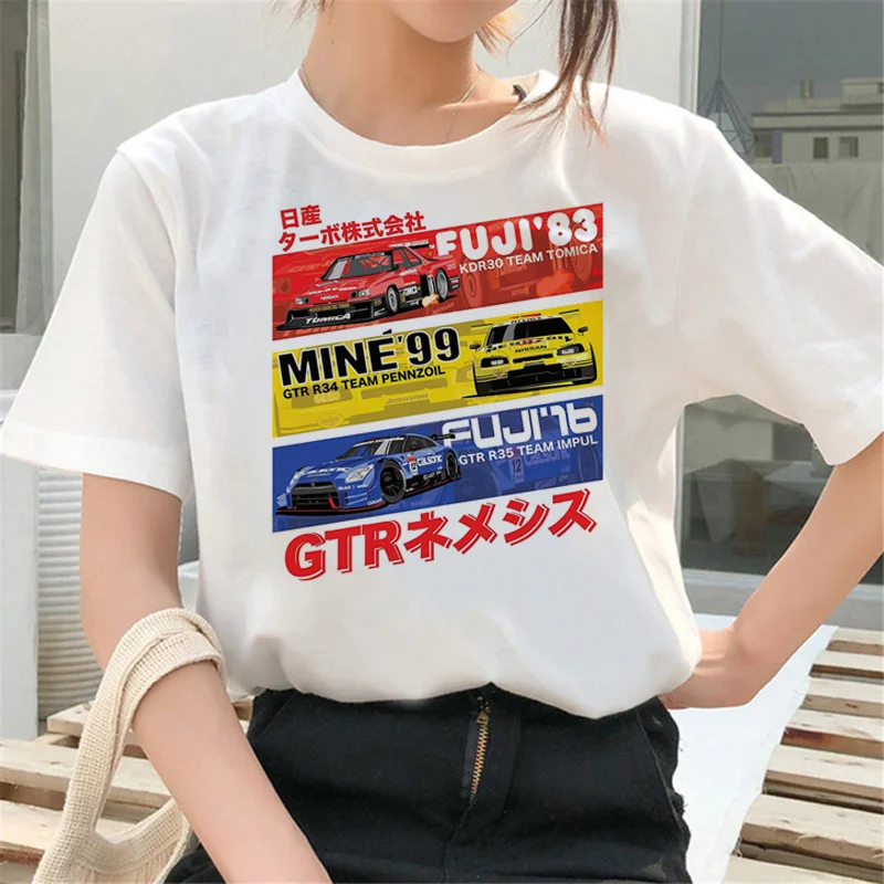 Jdm t-shirts men comic harajuku designer t-shirts man comic anime clothing