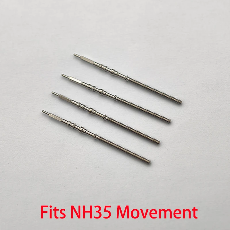2PCS/4PCS NH35 NH36 Movement Crown Stem For NH35 NH36 NH38 NH39 Japan Automatic Mechanical Movement Stem Replace Parts