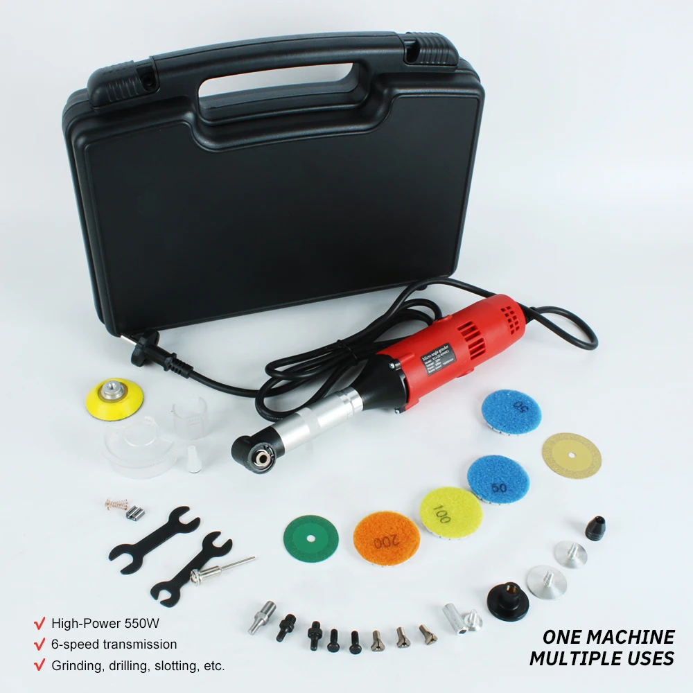 Tungfull Electric Die Grinder Variable Speed Mold Polisher Rotary Tool for Metal Polishing, Jewelry Making, Surface Finishing