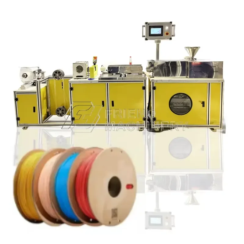 2026 CE 3D Printer Filament Making Machine Plastic Extrusion Machine for 3D Printing Filament Automatic 3D Filament Extruder