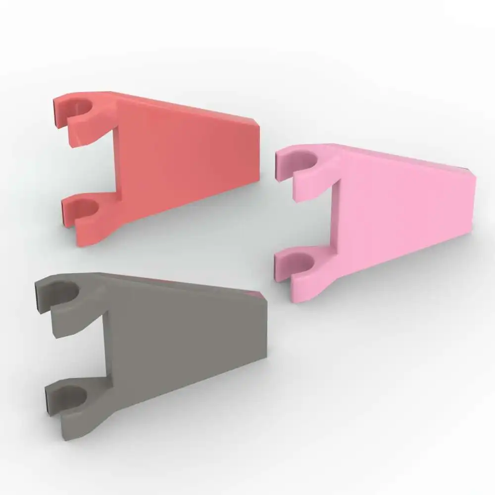 

MOC, 10 шт., высокотехнологичная 44676, домашняя тарелка, сменный кирпичный флаг, 2x2, трапециевидный строительный блок, забавные игрушки для взрослых и мальчиков, праздничный подарок