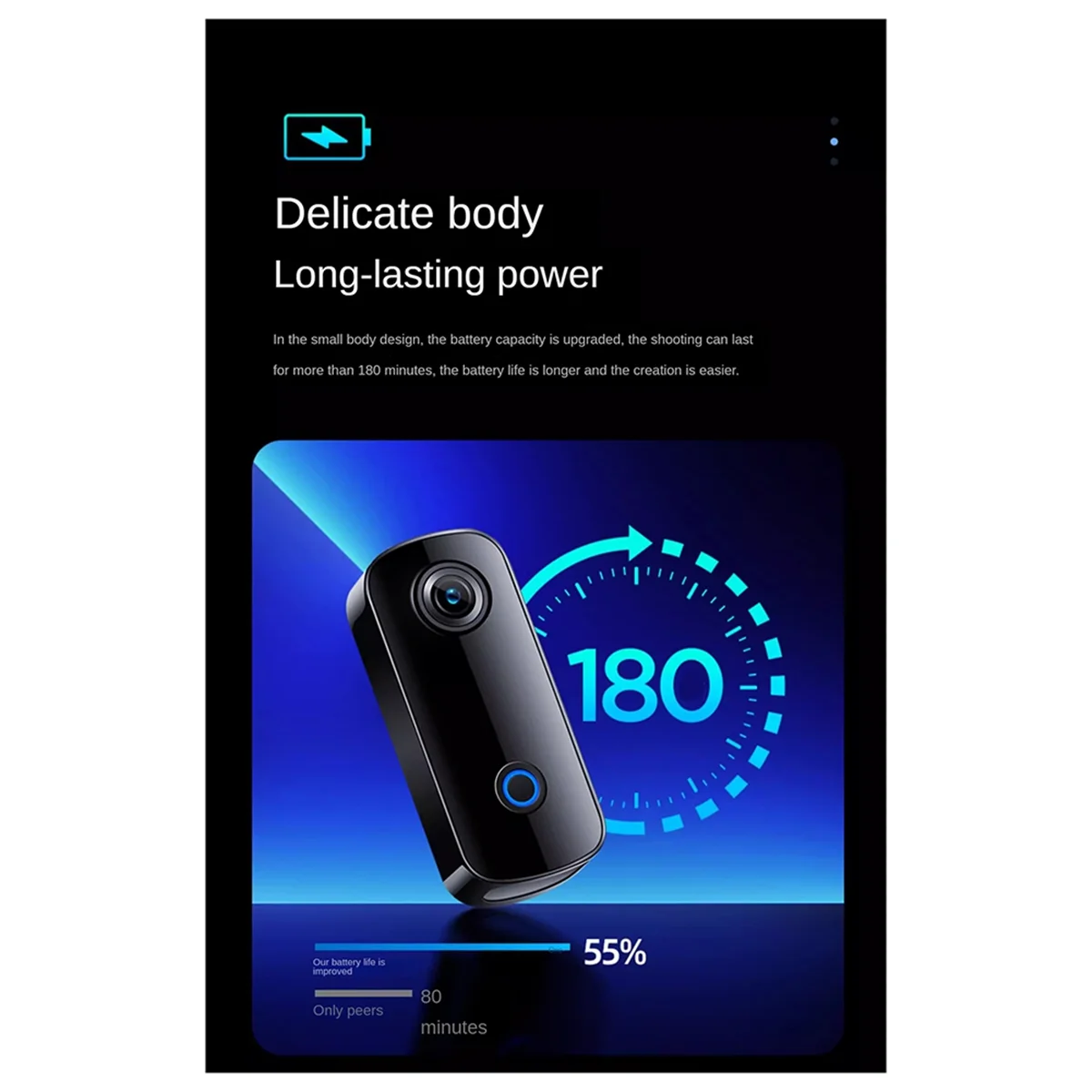 Professionele High-Definition Sportcamera Motorfiets Fietsrecorder Buiten Waterdicht Anti Shake Ravel Video