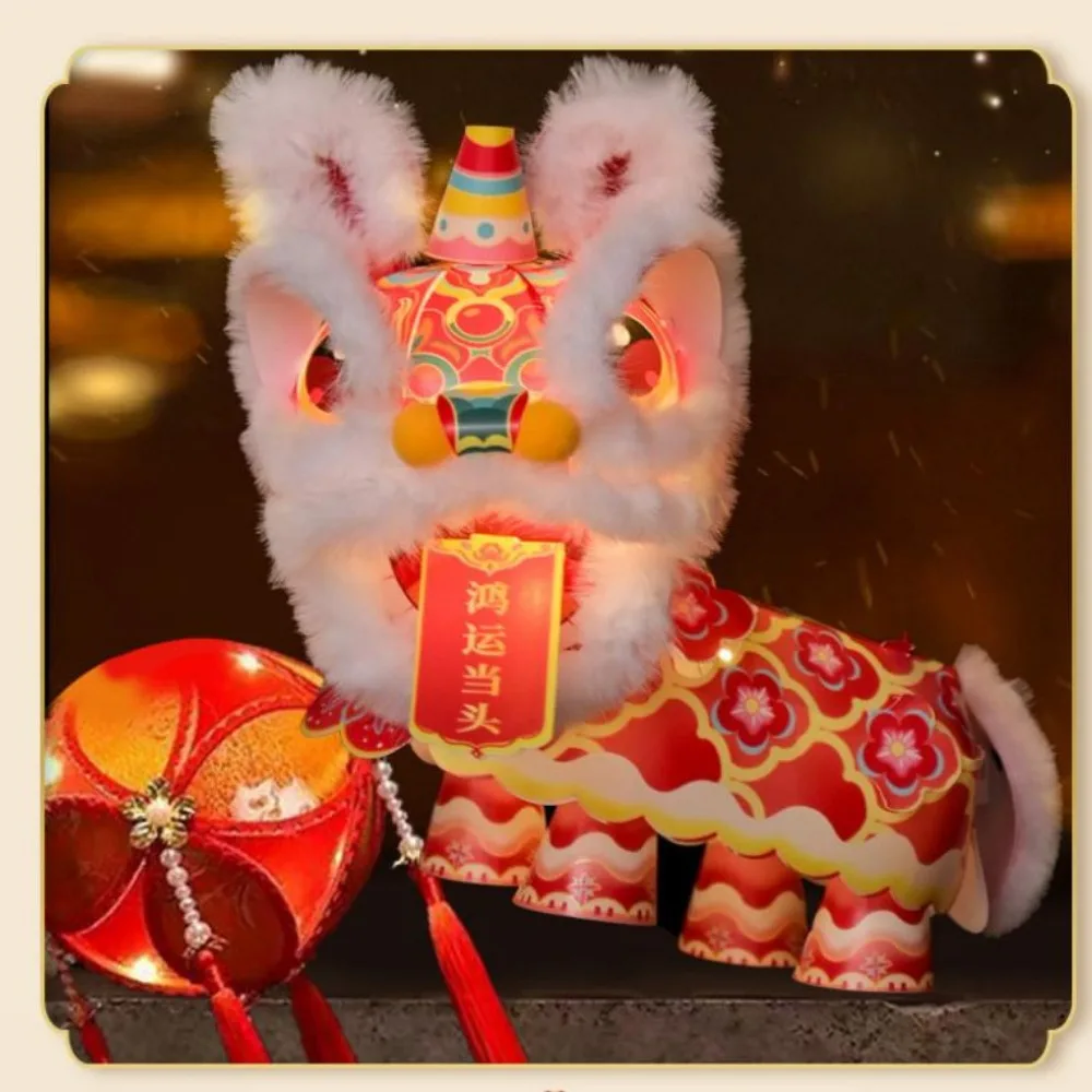 새로운 수제 5D 원샤오 말 랜턴 PP 9가지 스타일 새해 말년 DIY 랜턴