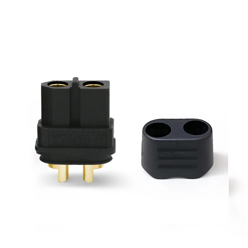 XT90E-M/F with fixed hole large current model aircraft electric modulator battery connector gold plug battery interface