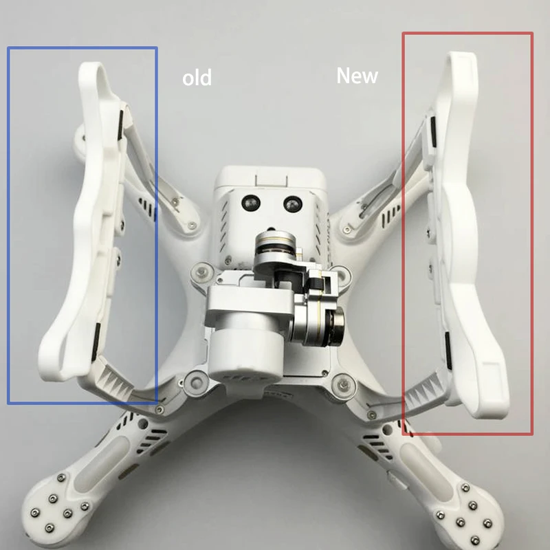 For DJI Phantom 3 Heighten Extension Legs Stent Landing Gear Bracket Shock Absorber Raised Tripod Board Extending Protector