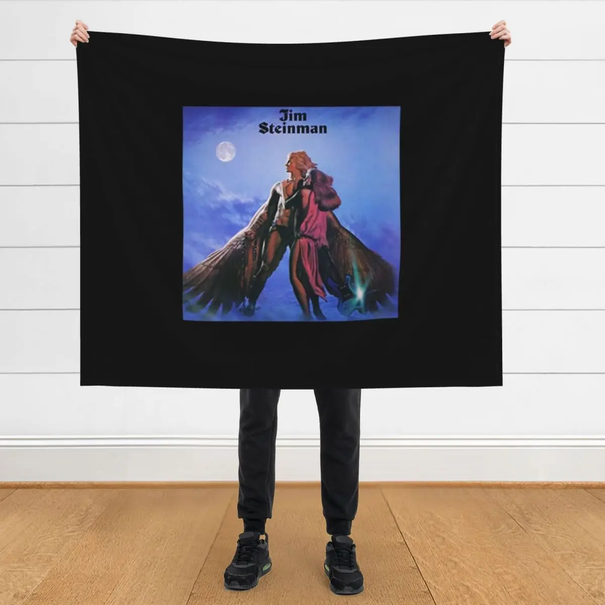 

JIM STEINMAN MUSIC SOLO Throw Blanket Soft Big Summer Moving Blankets