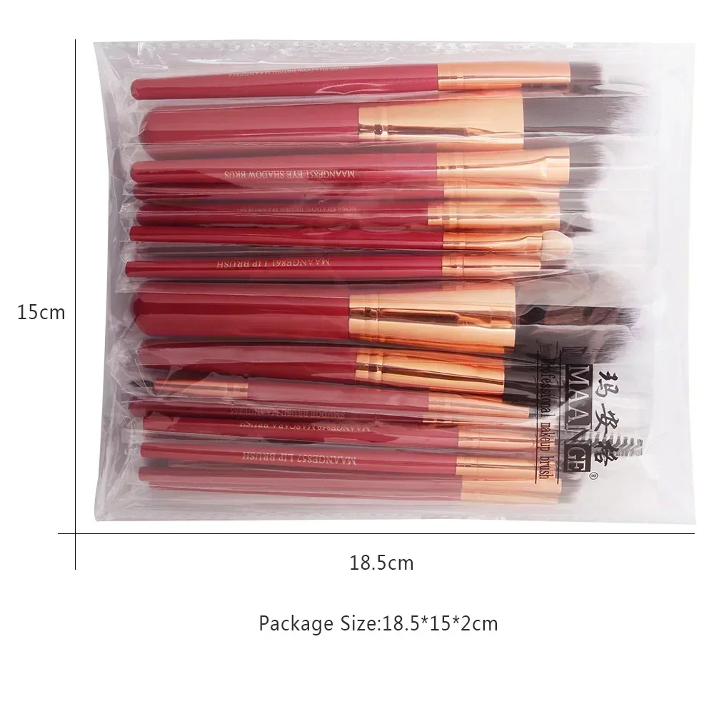 Face & Eye Makeup Brush Set — product detail 17