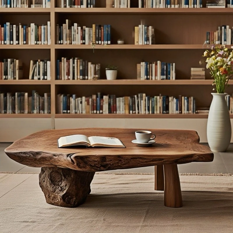 Kaffee Tische Minimalist Mesas Bajas Lounge Suite Furniture Living Room Wood Coffee Table Unique Moving Cheap Antique Side Table
