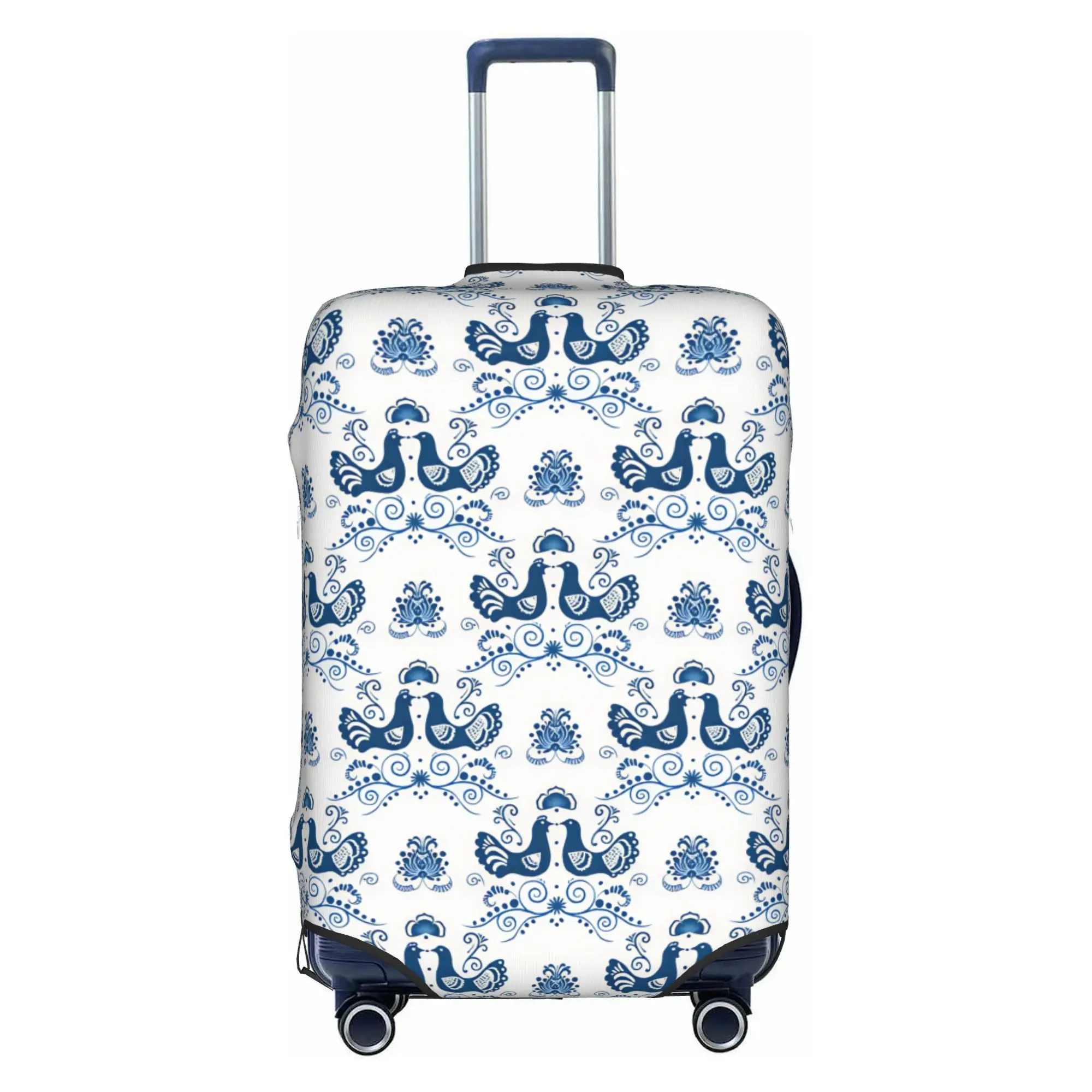 Fashion Trend Cute Cartoon Chicks Luggage Cover Cute  Suitcase Protector Covers Suit For 18-32 inch