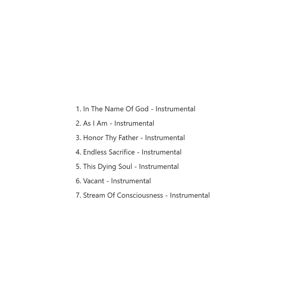 "قطار الفكر التجريبي الآلي": سجل للمعادن التقدمية الإبداعية المبكرة لألبوم الاستوديو السابع #4