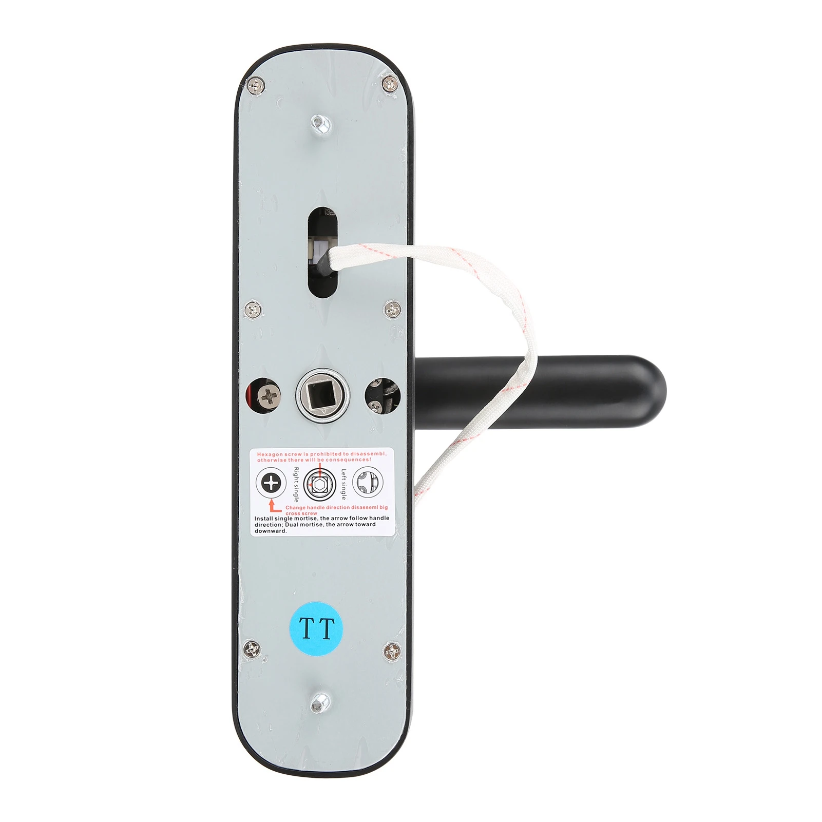 Keyless Entry Door Lock Smart Door Lock Security Fingerprint for TUYA APP Remote Control Electronic Coded for Home Hotel