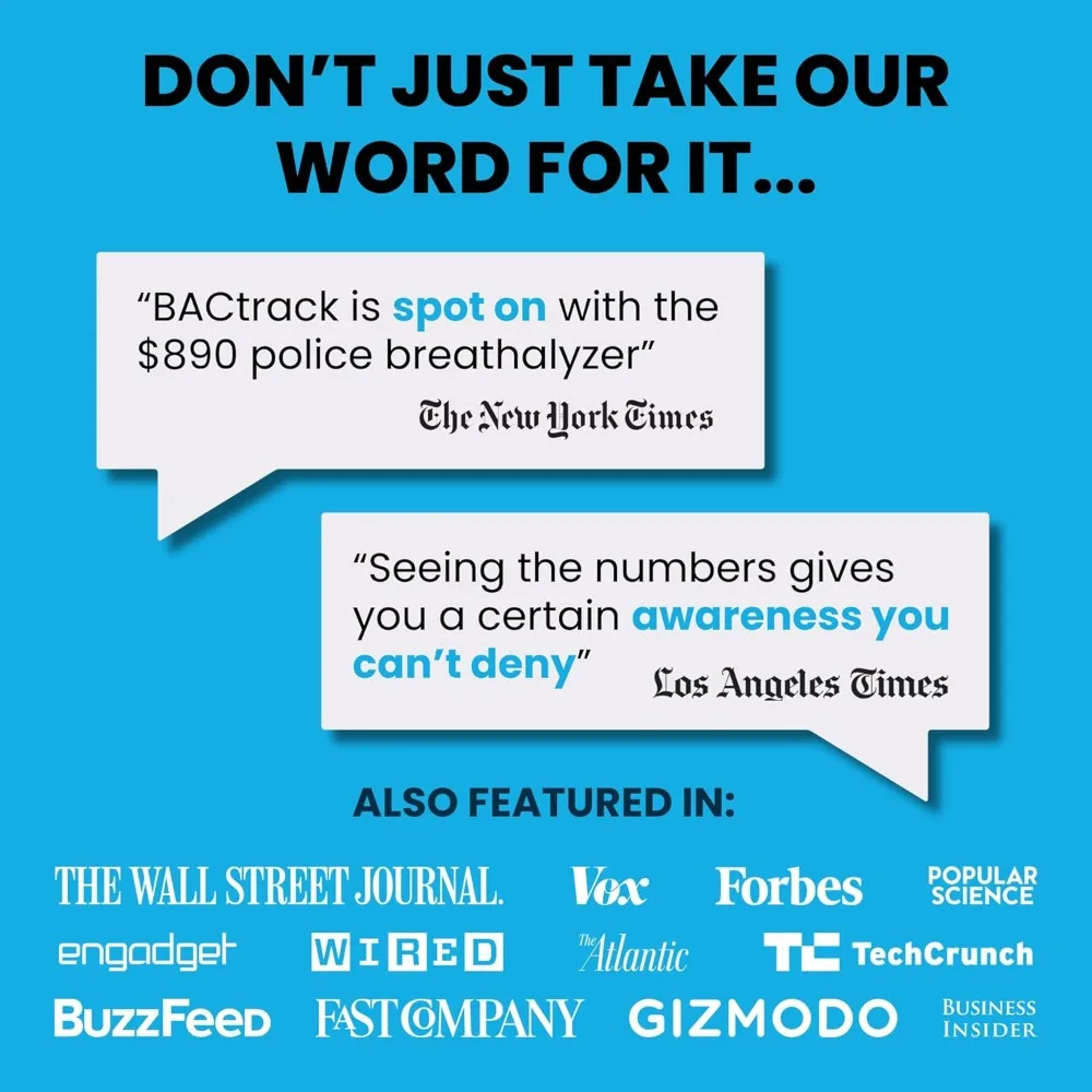 Alcootest d'éléments (paquet de 2) |   Précision de qualité professionnelle |   Compatible DOT et NHTSA |   Testeur d'alcoolémie portable