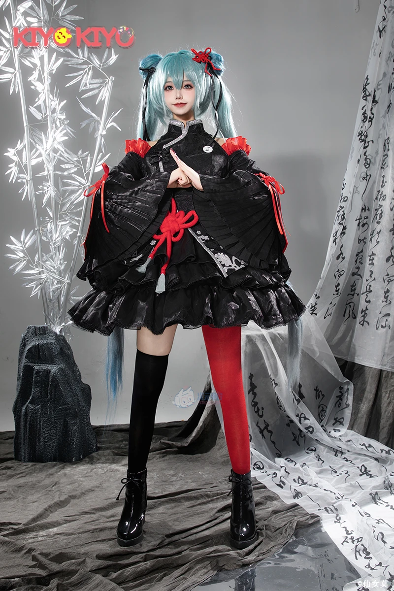 KIYO-KIYO Miku 39Culture Cosplay Costume Ancient Chinese Style Cheongsame Dress female Halloween Costumes