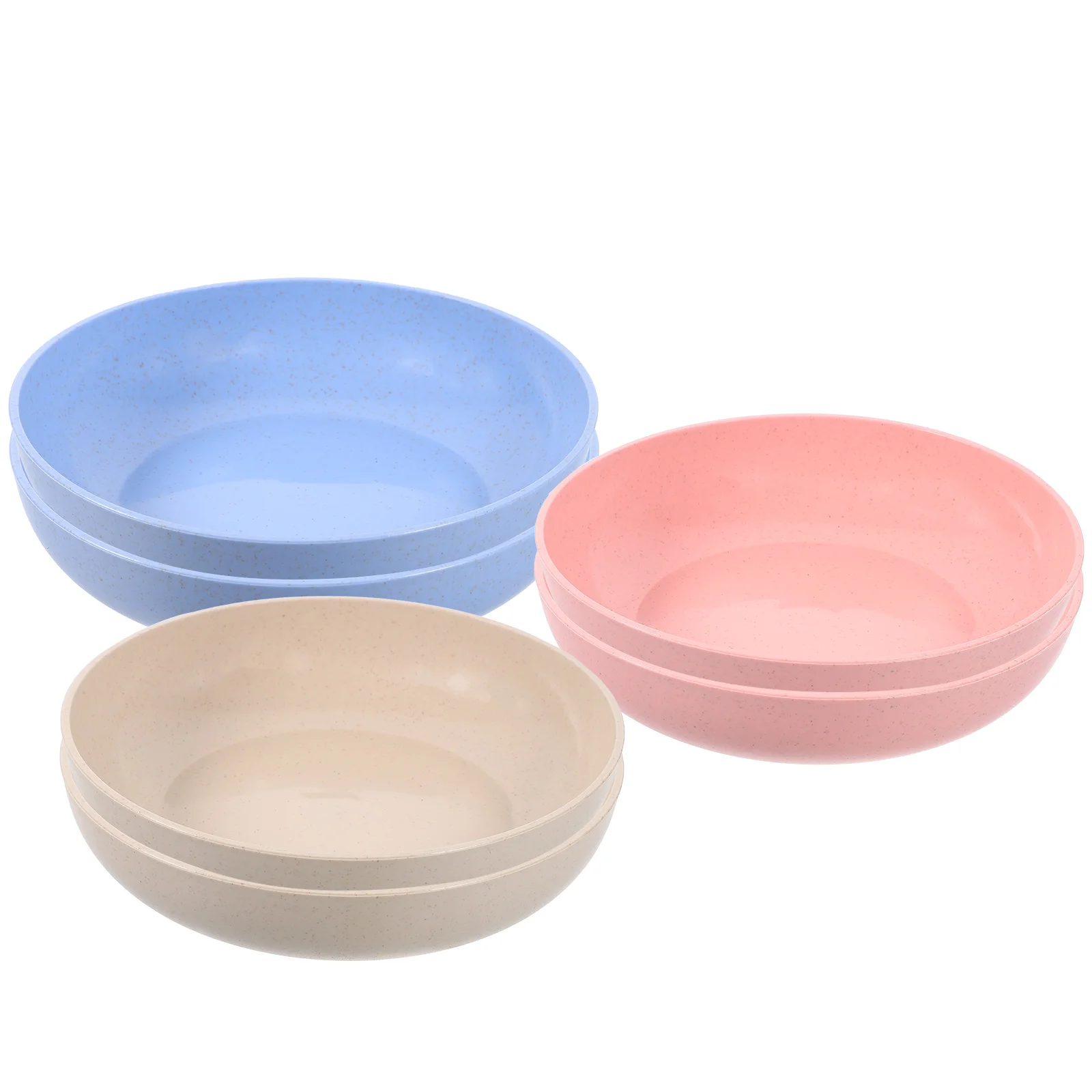 

6pcs Cat Food Tray Small Bowls Feeding Dishes for Indoor Cats Kitten Nonslip Base Easy Pet Supply