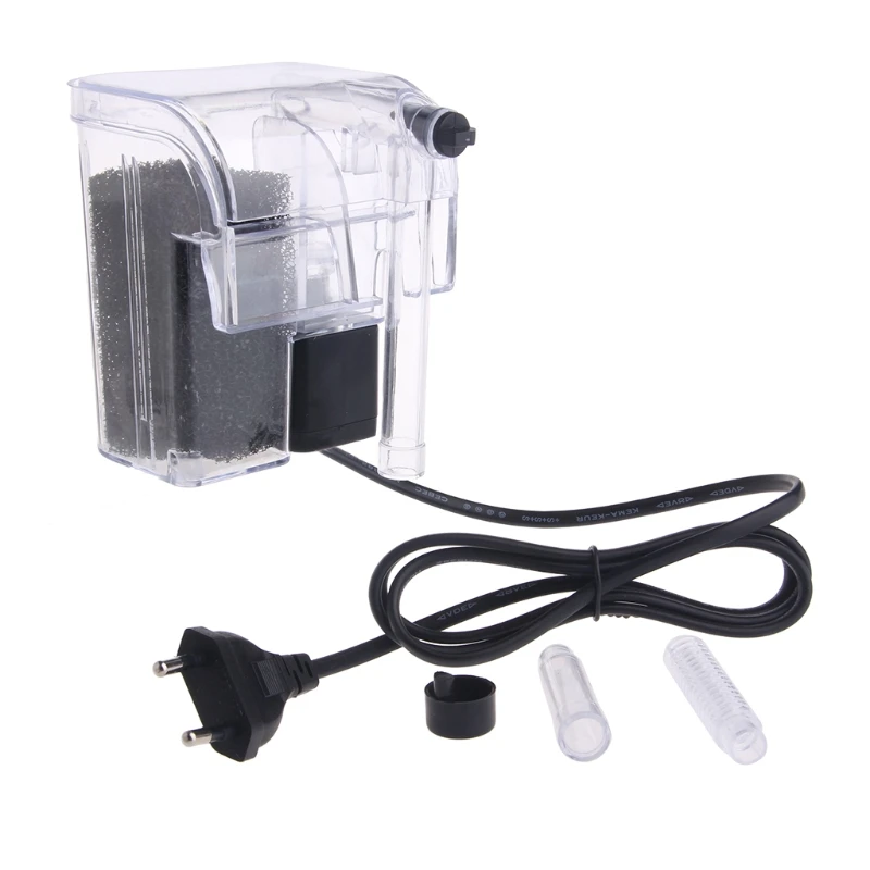 

Aquarium ang On Filter Compact Waterfall Suspension anging Biochemical Filtration for Fish s 3W