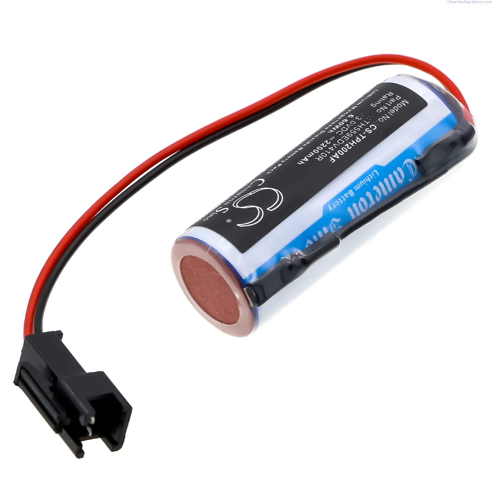 Cameron Sino 3V 2200mAh Replacement Automatic Flusher Battery THP3053 Flush-2 for TOTO DHE812 Eco EFV SHX0134 THP3053 TEL5LSC-10