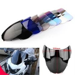Motorcycle screen Double Bubble Windshield Deflector Protector WindScreen For Honda CBR600RR CBR 600 RR F4 1999 2000 CBRF4 99 20