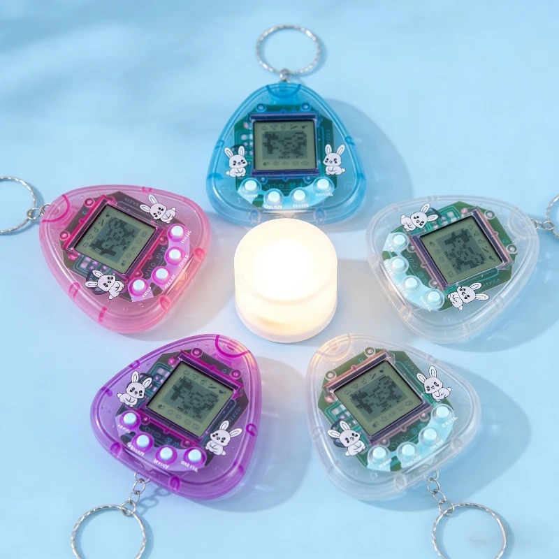 ของเล่นสัตว์เลี้ยงเสมือนจริง 3 มิติแบบอินเทอร์แอคทีฟสุดฮิต - รุ่นนักสะสม - สีฟ้าอควา |   ของขวัญที่สมบูรณ์แบบสำหรับวันหยุดและเกมเมอร์ ของเล่นทามาก็อตจิ