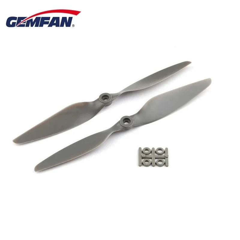 2PCS Gemfan Apc ใบพัดไนลอน 5x5/6x4/7x5/8x4/8x6/9x6/10x5/10x7/11x5.5/12x6/13x6.5/14x7/16x8/17x10 Props สําหรับเครื่องบินรุ่น RC