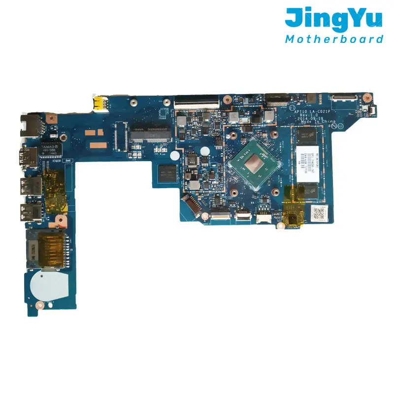 

For HP Stream X360 11-P Laptop Motherboard APT10 LA-C021P Mainboard with N2840 CPU 2GB-RAM 32G-eMMC UMA