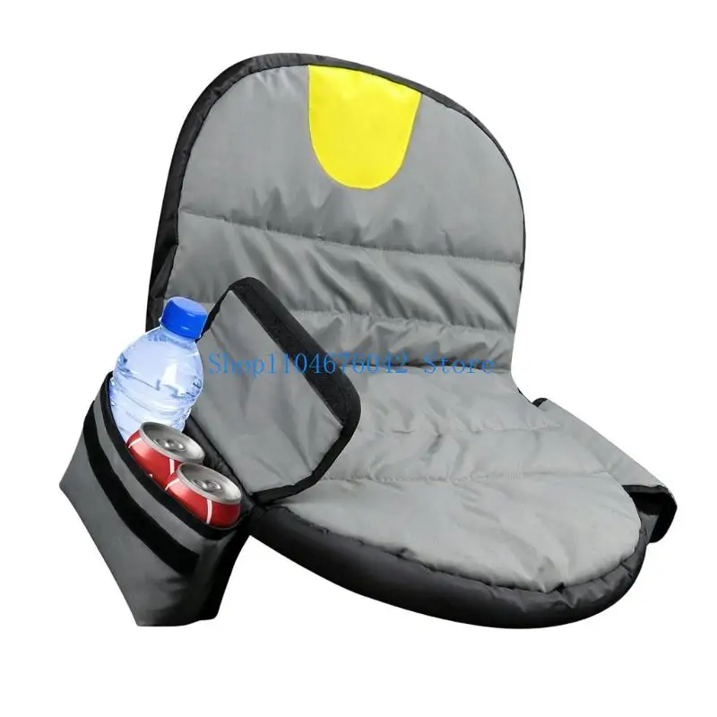 652F Universal Riding Lawn Mower Cover With Insulated Side Pockets And Rear Storage For Comfort And Convenience