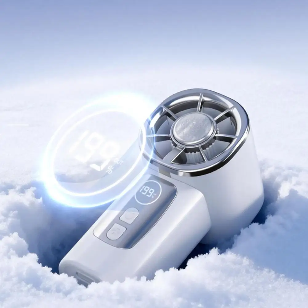 Portable Handheld Fan USB Rechargeable Mini Fan Lipstick-Sized Cooling Device Neck Hanging Fan with Multi-Level Wind Speeds 선풍기