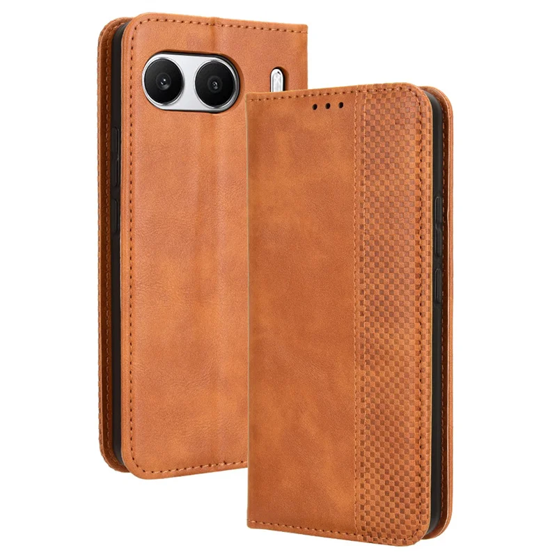 Suitable For OnePlus Nord 4 5G magnetic protective case for OnePlus Nord 4 5G wallet mobile phone full leather case