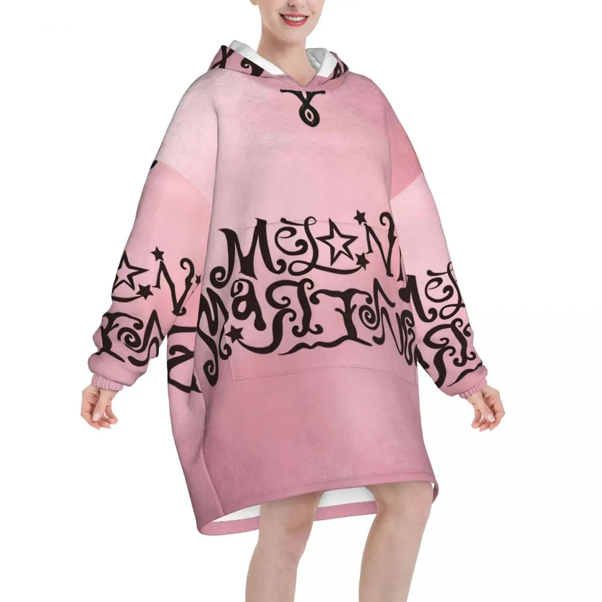 HADES SACRIFICE Melanies Martinez Oversized Blanket Hoodie Sweatshirt Long Fleece Hooded Wearable Blanket with Large Pocket