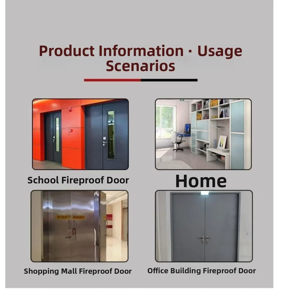 Sound Light Alarm Wired Door Magnetic Alarm With High-decibel Sound Light 100dB Sound Light For Fire Safety Home Spare Parts