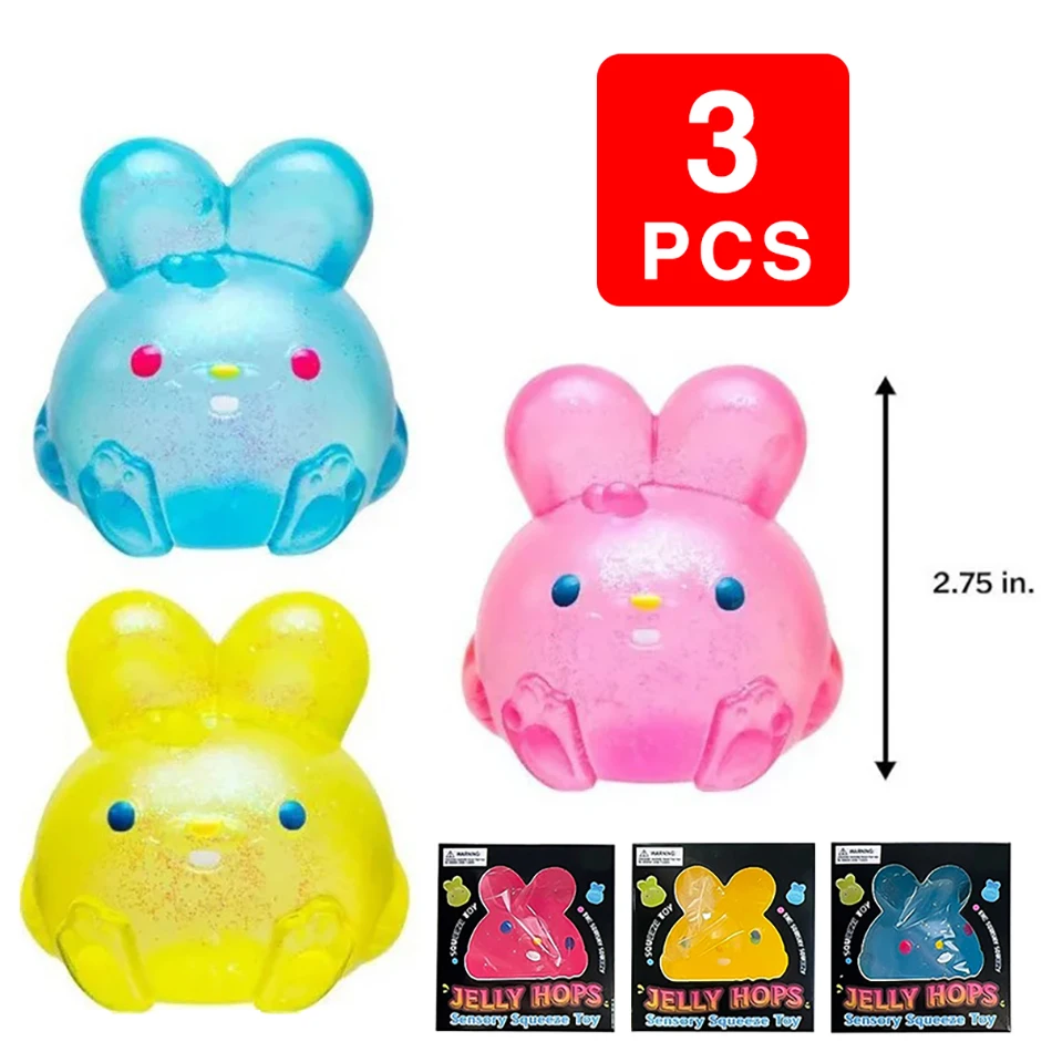 

Горячая новинка: Желейный кубик в форме кролика для снятия стресса и тревоги, сенсорный фиджет-куб для концентрации внимания, для людей с СДВГ