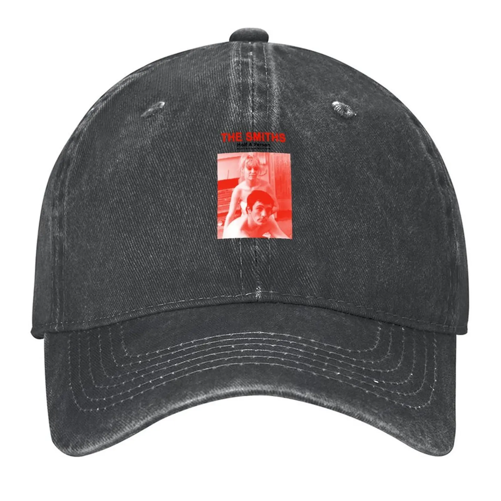 

THE SMITHS - Half A Person - 1987 - MORRISSEY Terance Stamp Baseball Cap black New Hat cute Mens Women's