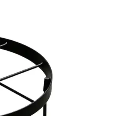 Black Iron Wire Climbing Trellis Expandable Plant Support Cage For Dahlia Peony Garden Flower Pot Stake Gardening Accessories