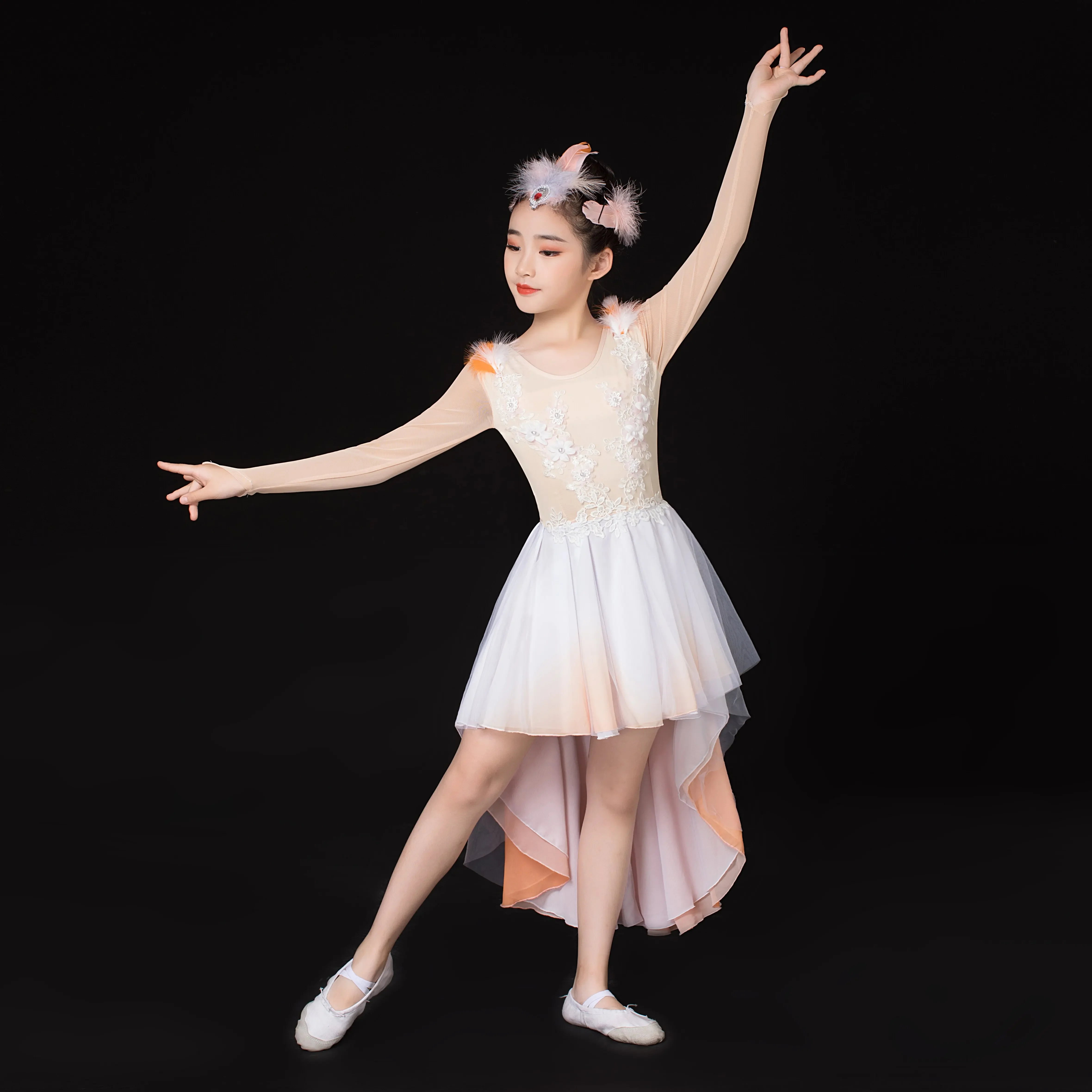 Performance Costumes Ballet Modern Classical Dance Art Examination Skirt Girl