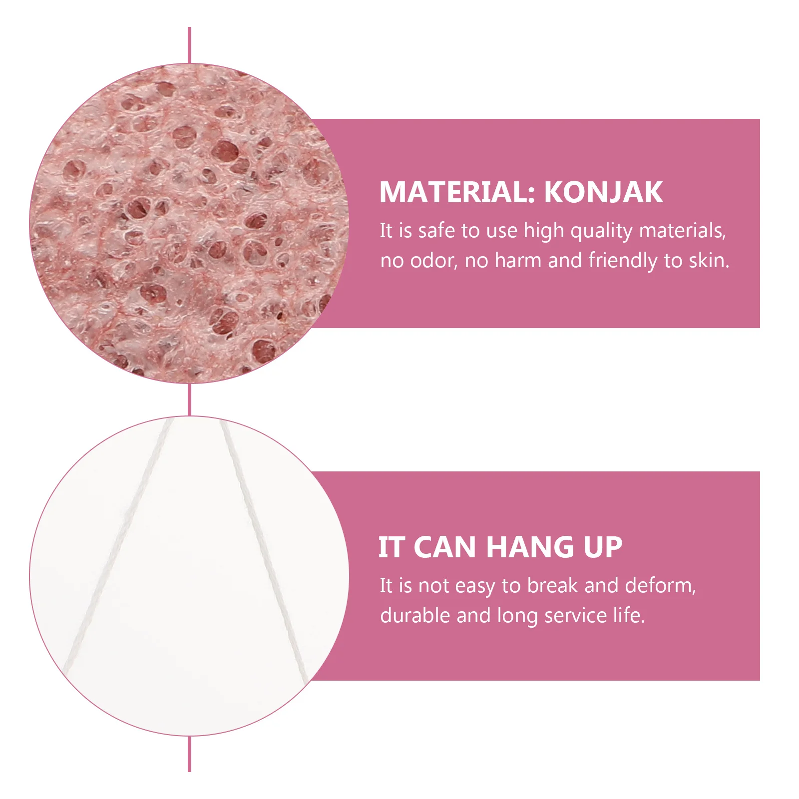 Gąbki do oczyszczania i złuszczania twarzy, bezpieczne dla skóry, do codziennego użytku, wspomagają utrzymanie zdrowia skóry twarzy, idealne dla przyjaciół i rodziny.