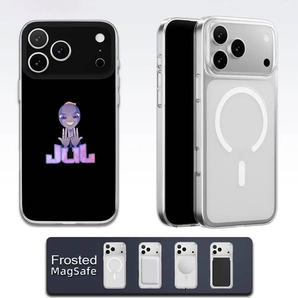 حافظة هاتف J-Jul DP a vie ألبوم مجلد 8 لهاتف iPhone 17,16,15,14,13,12,11,Pro,Max,Plus,E,Air,Mini Magsafe شفاف