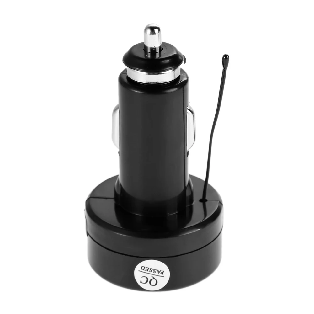 Handy-Adapter, Auto-Ladegerät, 2-in-1, digitales Auto-Voltmeter, Thermometer, Auto-Adapter, Ladegerät, Zigarettenanzünder