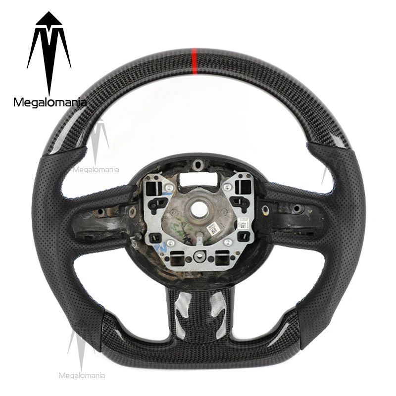 

Custom Carbon Fiber Steering Wheel Fit For BMW MINI COUPE Cooper R56 F55 F56 F57 F54 F60 R59 JCW MK3 2014 2015 2016 2017 2018