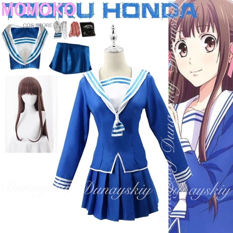 

Fruits Basket The Final Season Anime Tooru Honda Cosplay Kind Optimistic High School Girl With Uniform Cosplay Costume Full Suit
