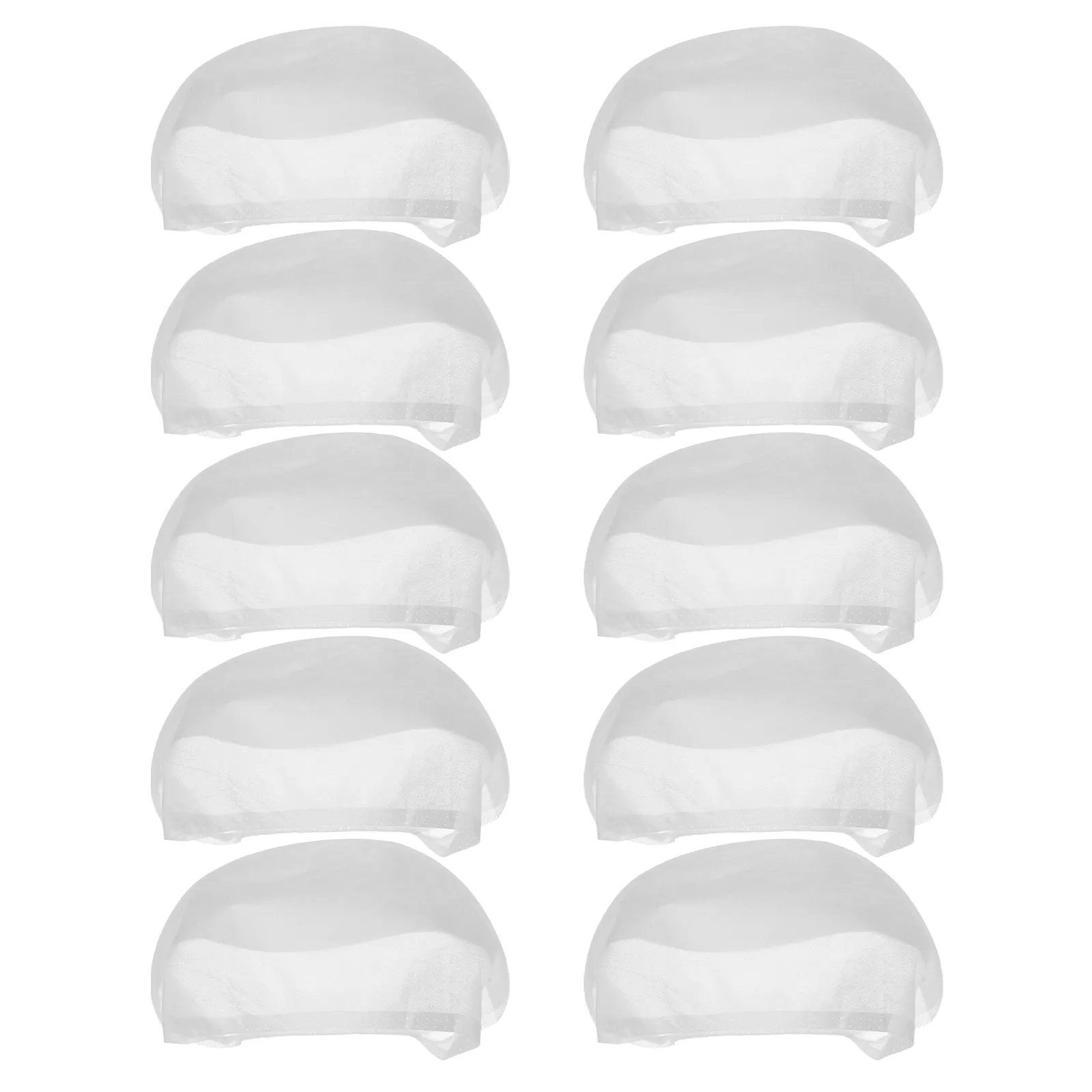 

10Pcs Liner Pads Nonwoven Comfortable Reusable Sweat Absorbing Hard Hat Inner Cushion Liners Universal Fit for Safety